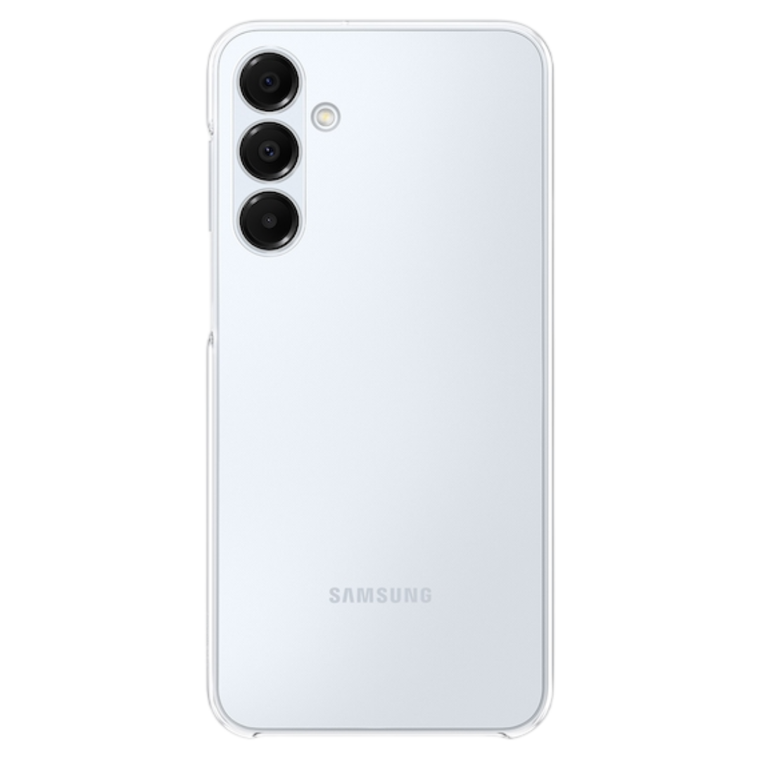 render of samsung clear case for galaxy a16 from the back