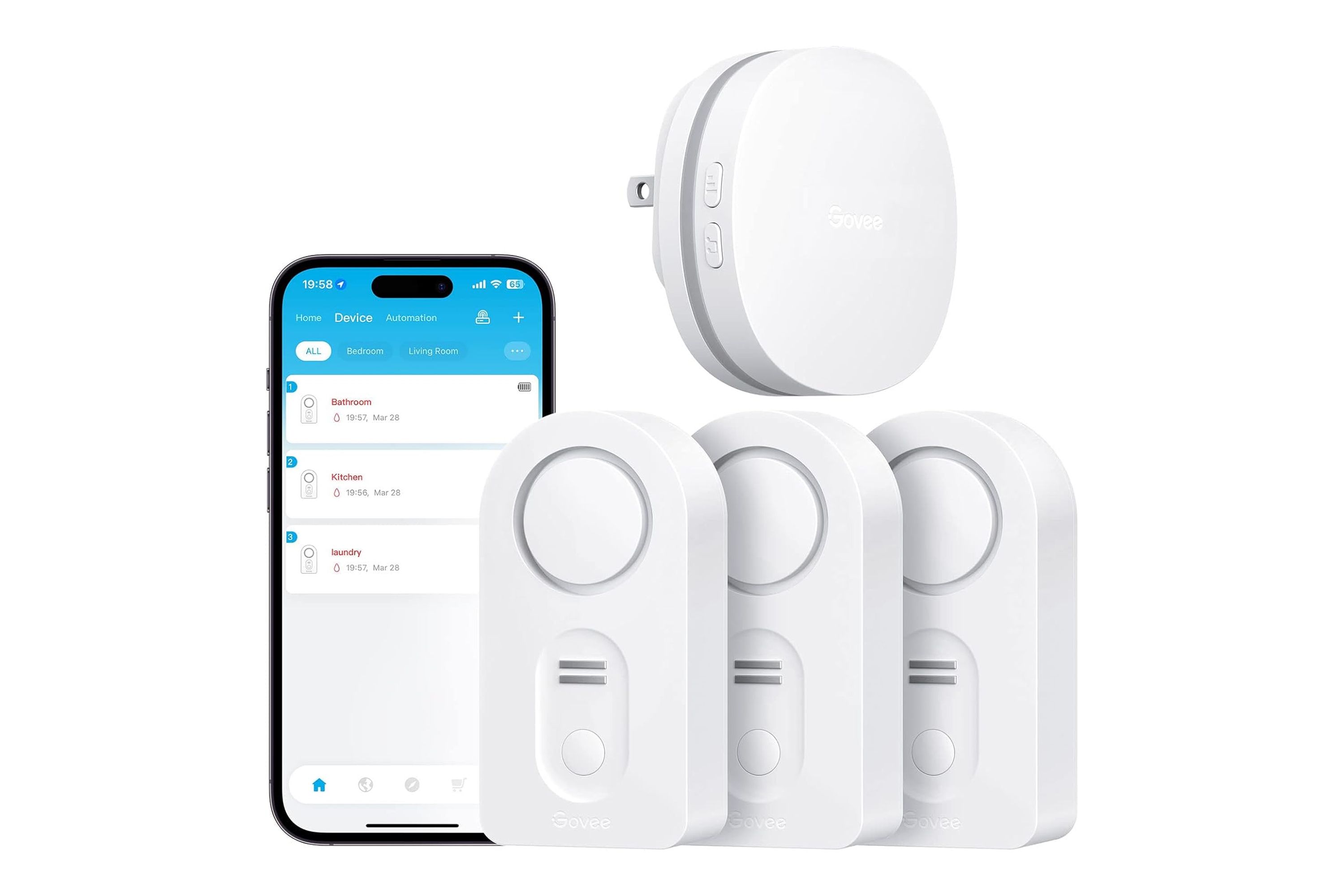 image of Govee leak detector