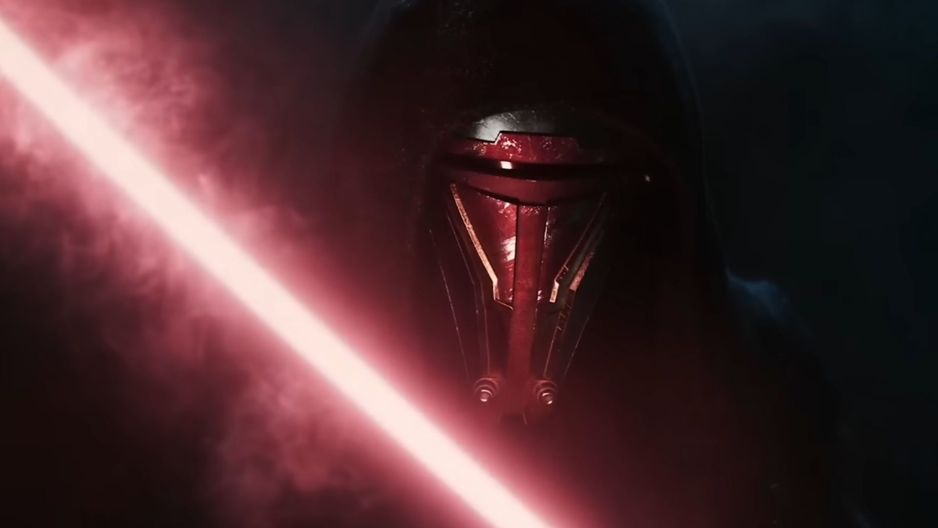 A screenshot of the teaser trailer for Star Wars Knights of the Old Republic Remake.