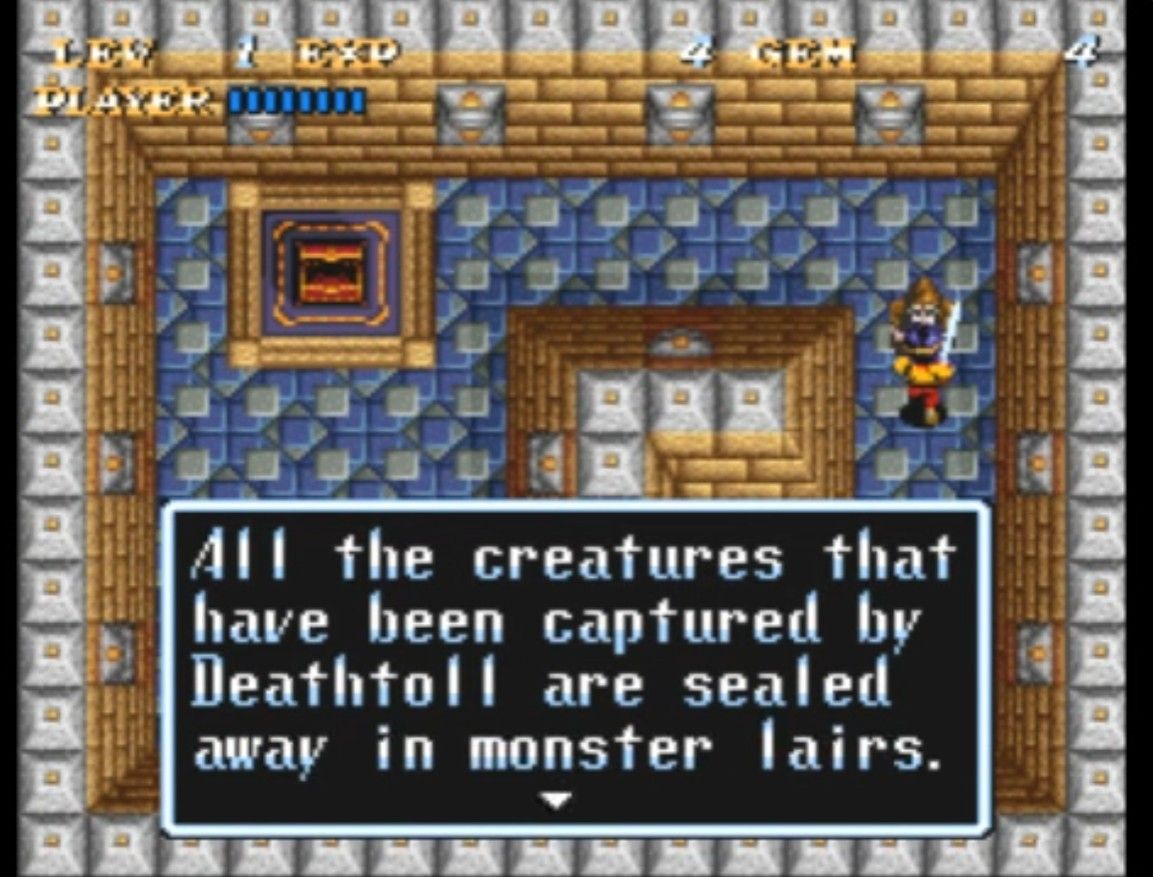 Rescuing a soul in Soul Blazer