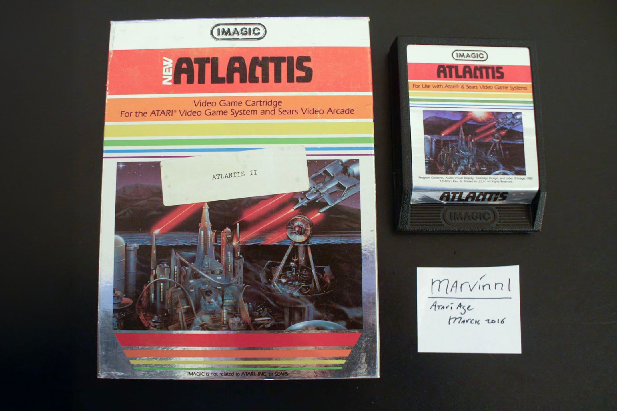 Atlantis II for Atari