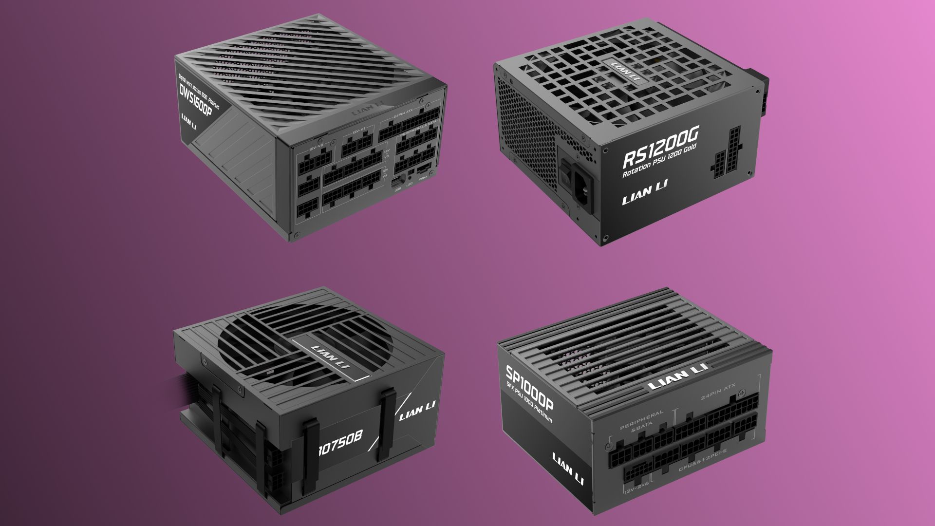 Lian Li power supplies at Computex 2025