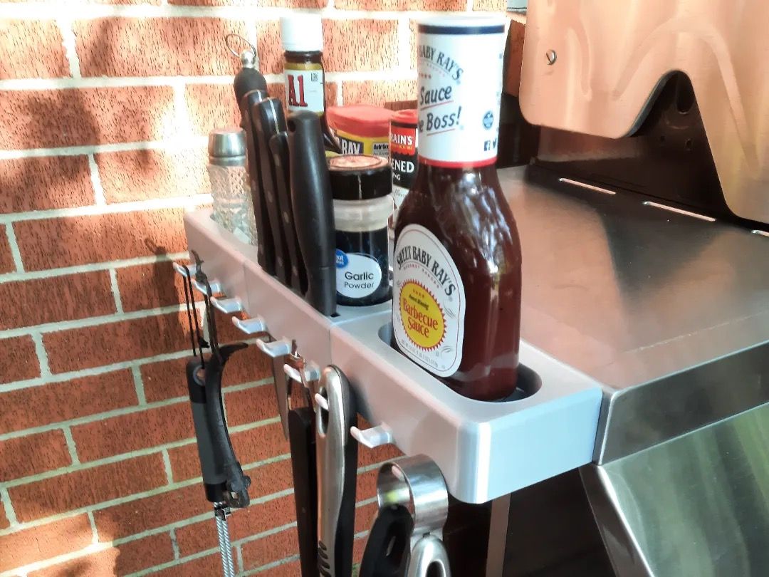 BBQ Condiment Rack for Cuisinart Grills by Bing