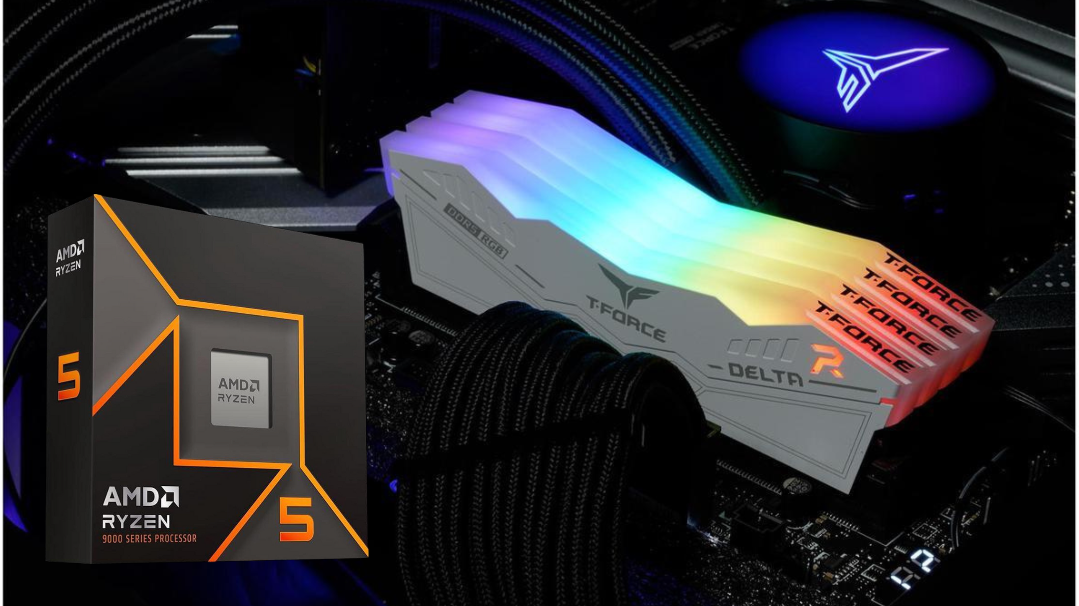 Kickstart your new gaming rig build with this AMD Ryzen 5 9600X + RAM combo that's just $190