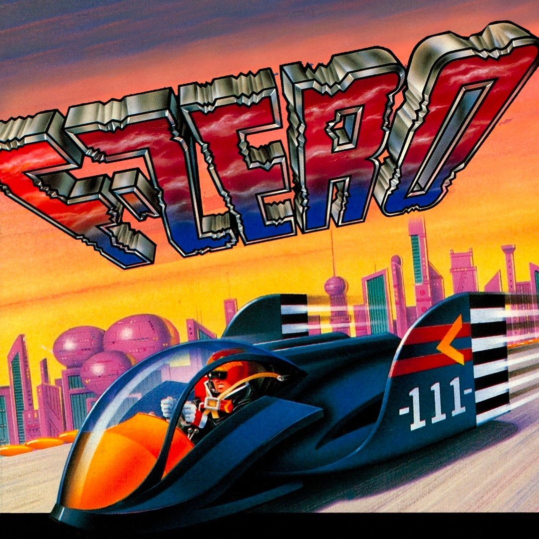 Product image for the SNES game F-Zero.