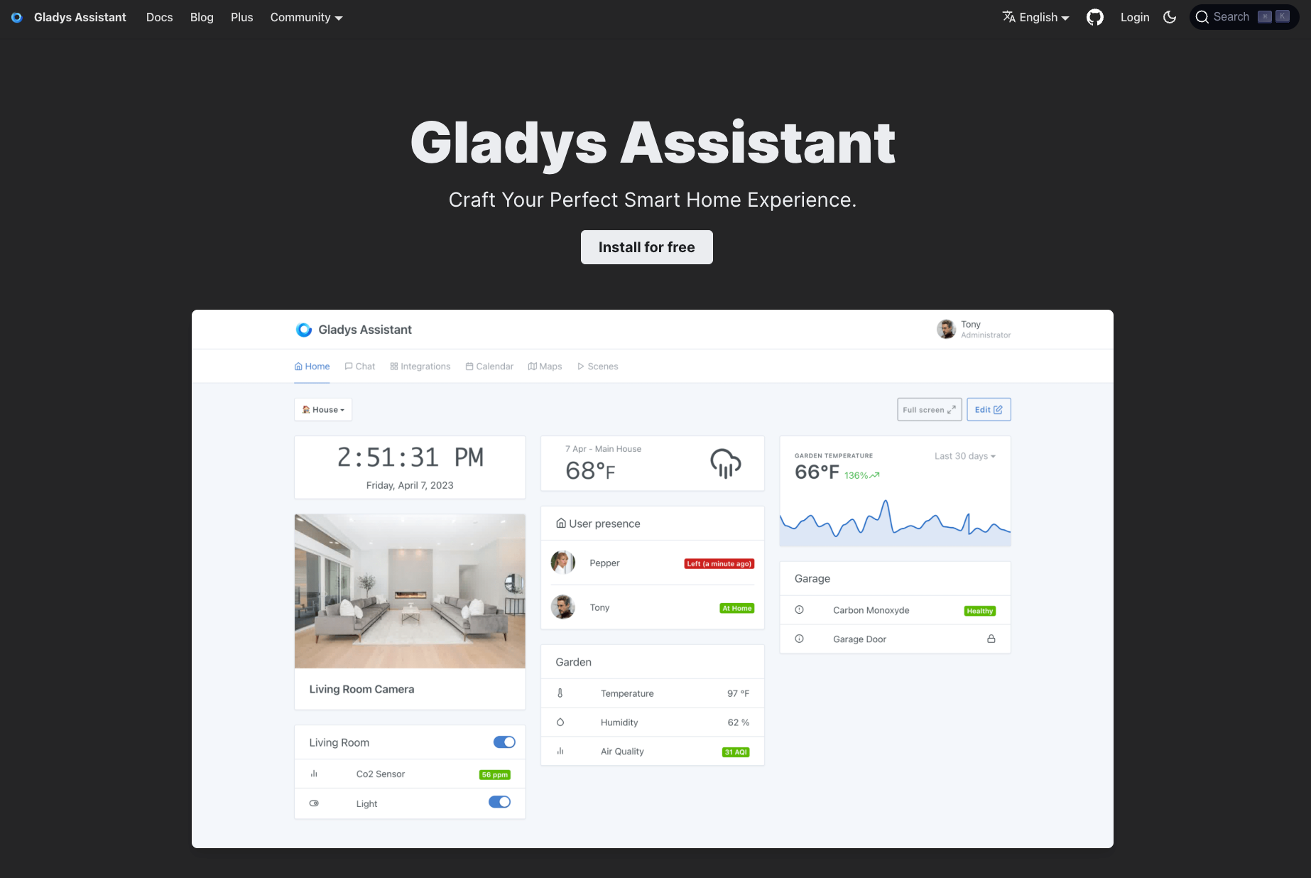 Gladys Assistant