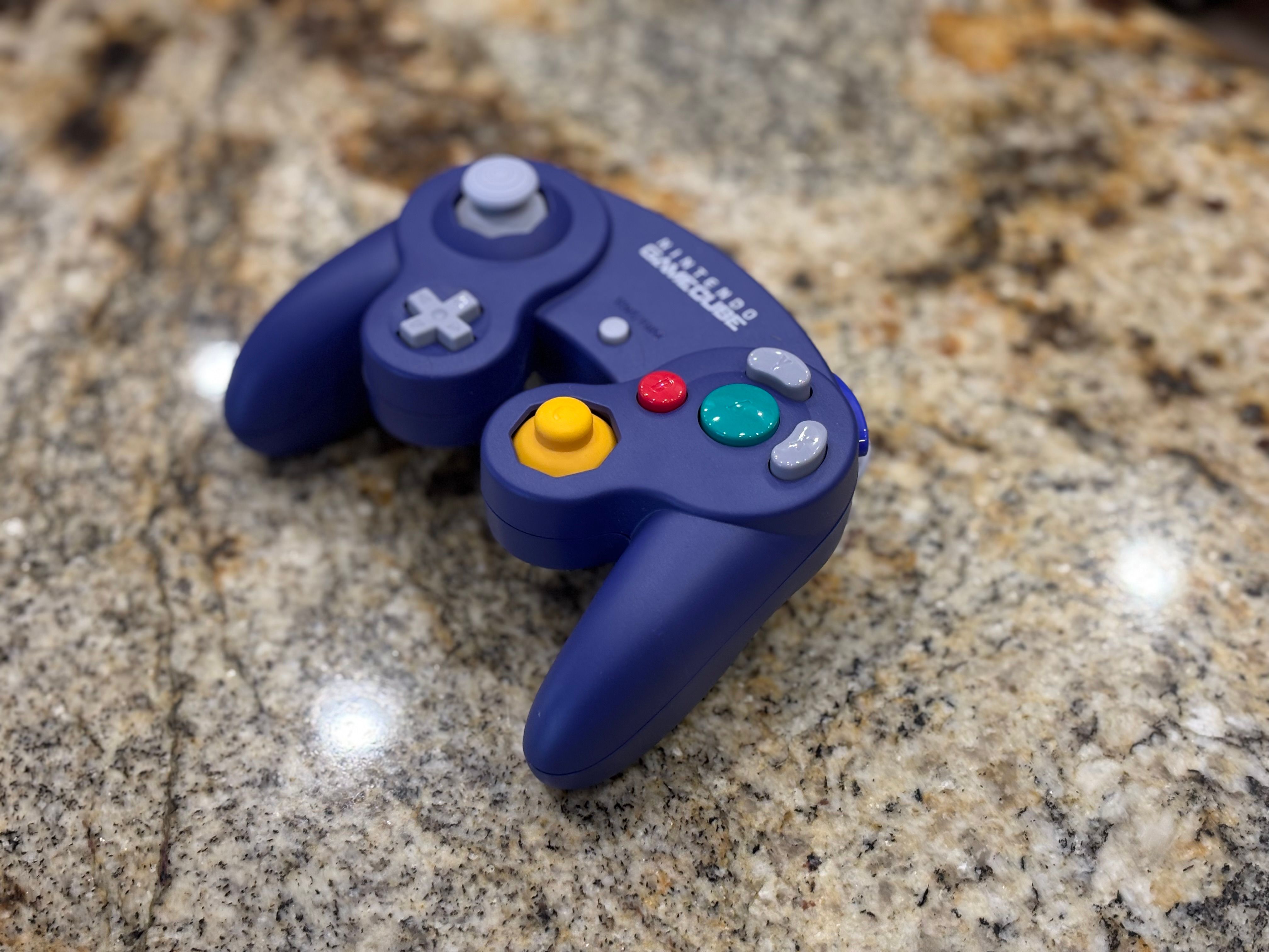Switch 2 GameCube controller at an angle