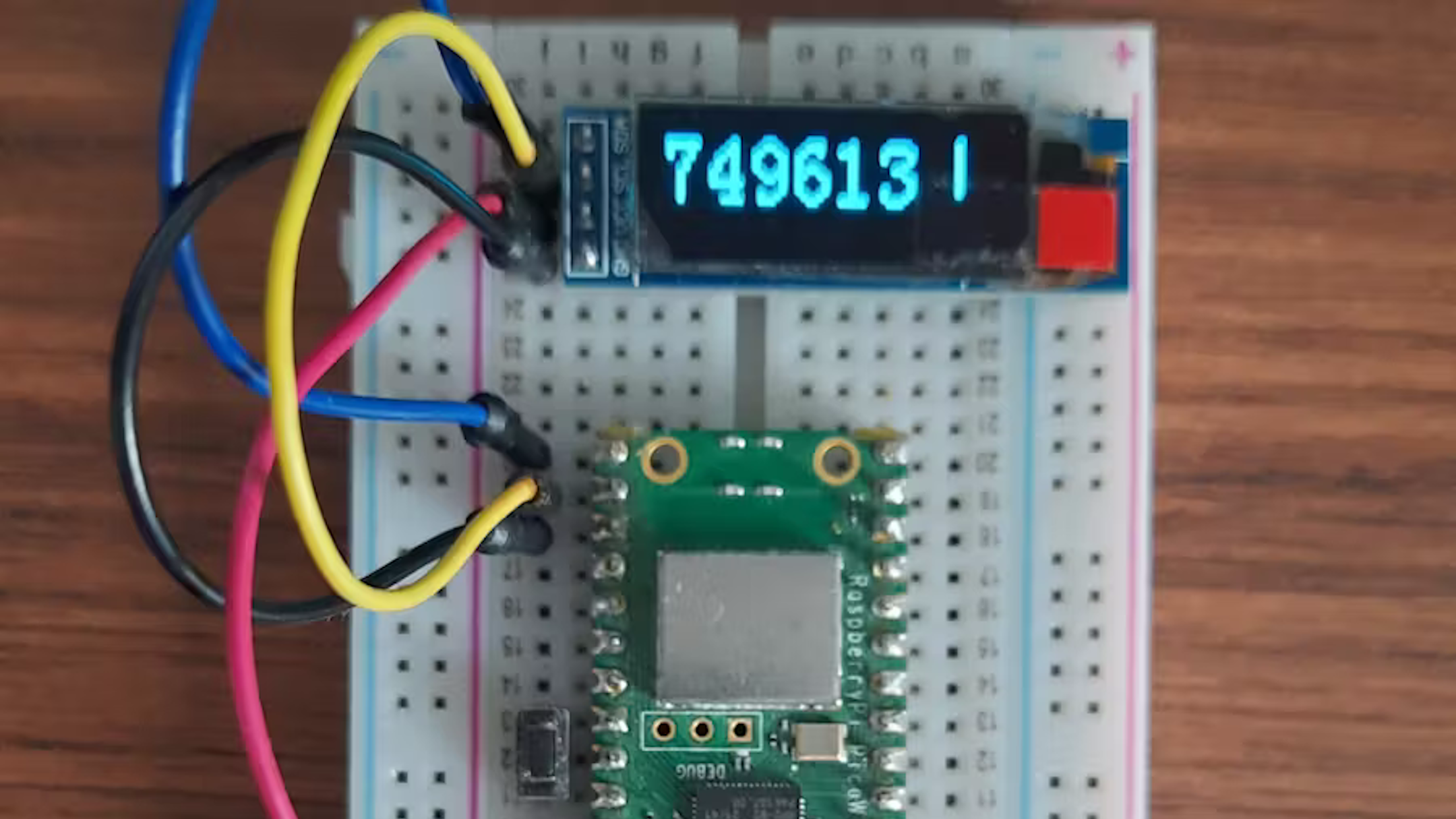 This Raspberry Pi Pico project lets you generate a one-time password from the comfort of your own home