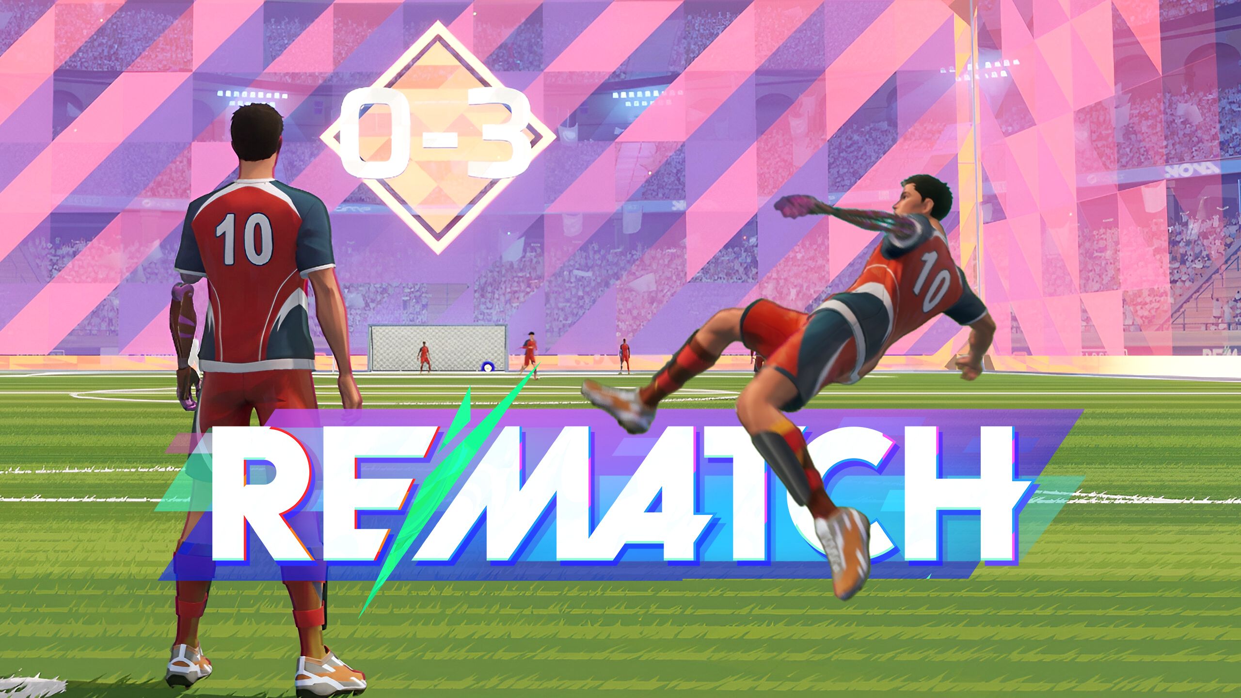 I can't recommend Rematch, the new soccer game.