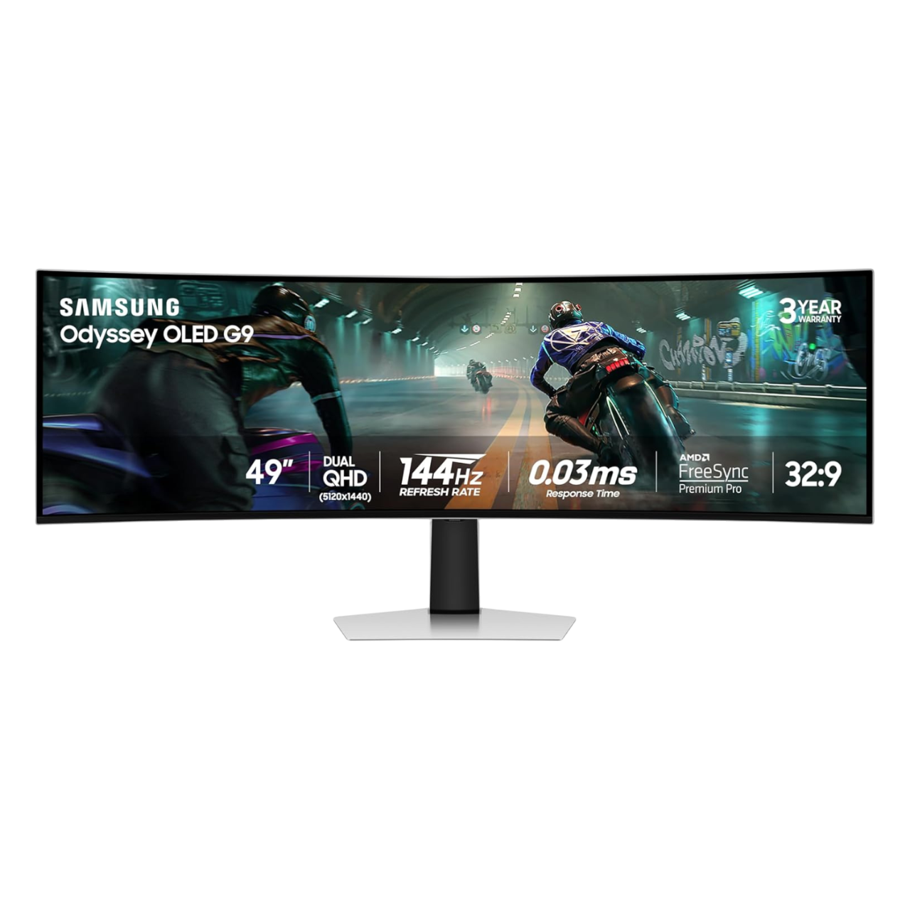 Samsung 49-inch Odyssey OLED G9 (G91SD) gaming monitor
