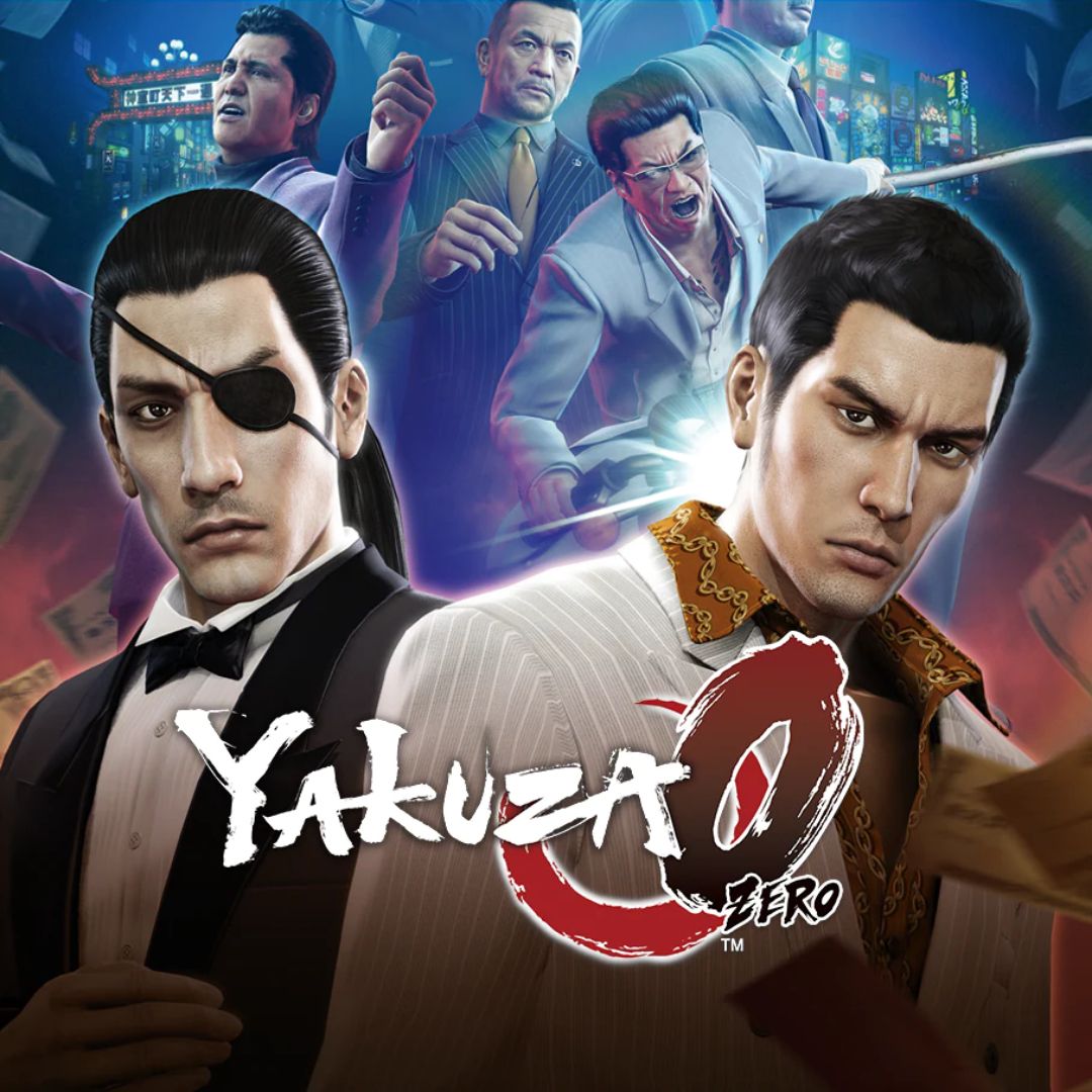 Product image for the game Yakuza 0.