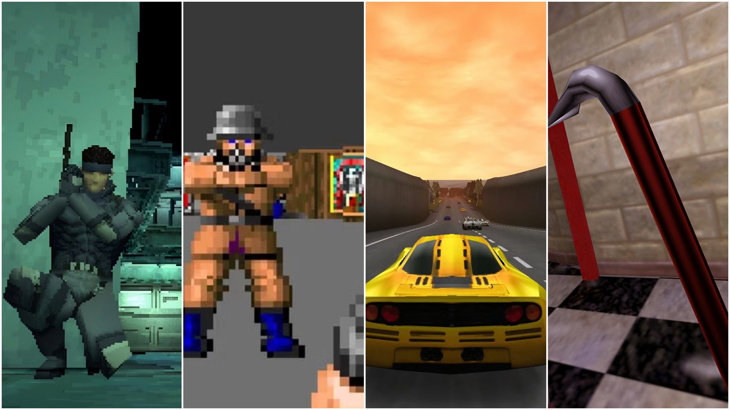 Games from the nineties that blew me away.