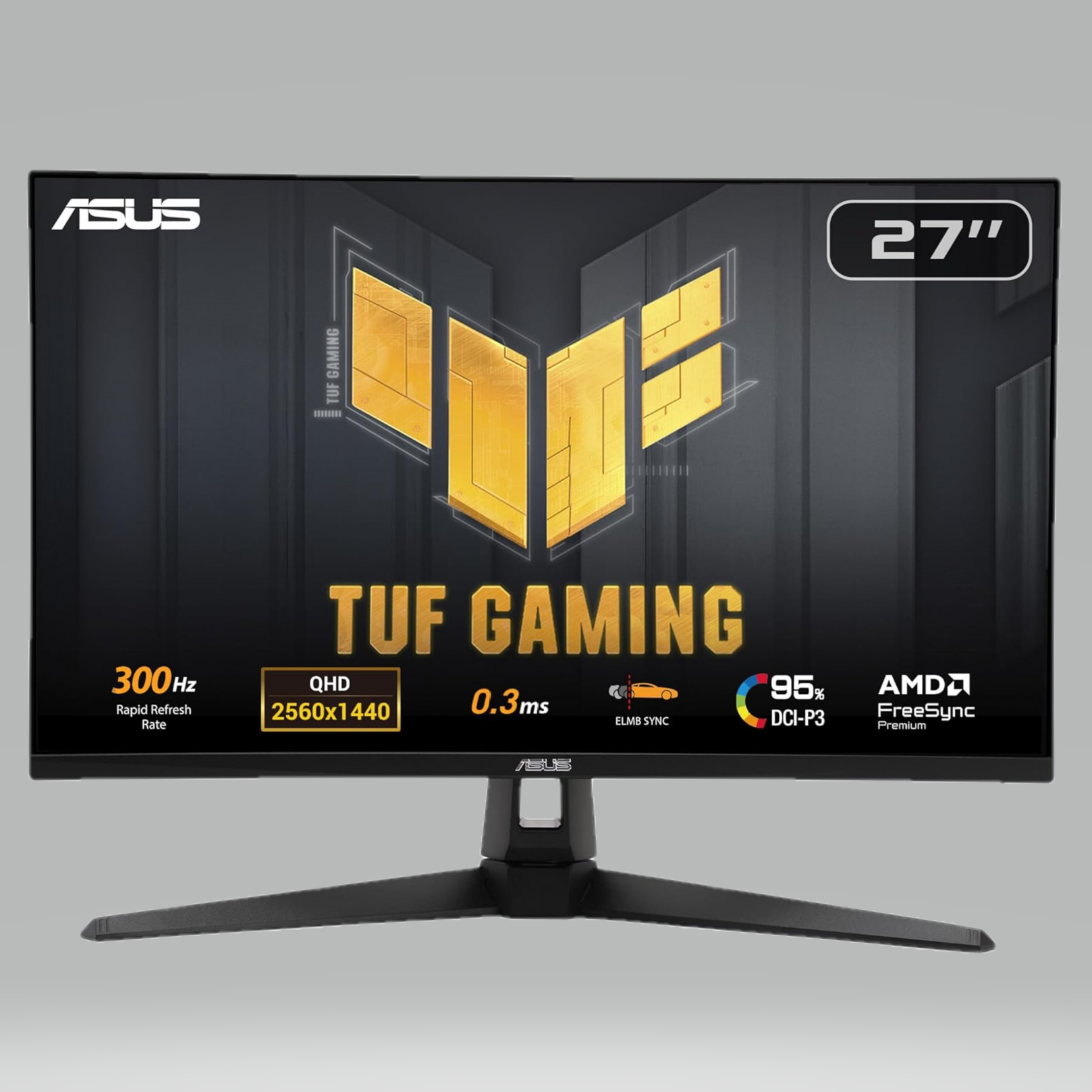 Transparent render of a gaming monitor
