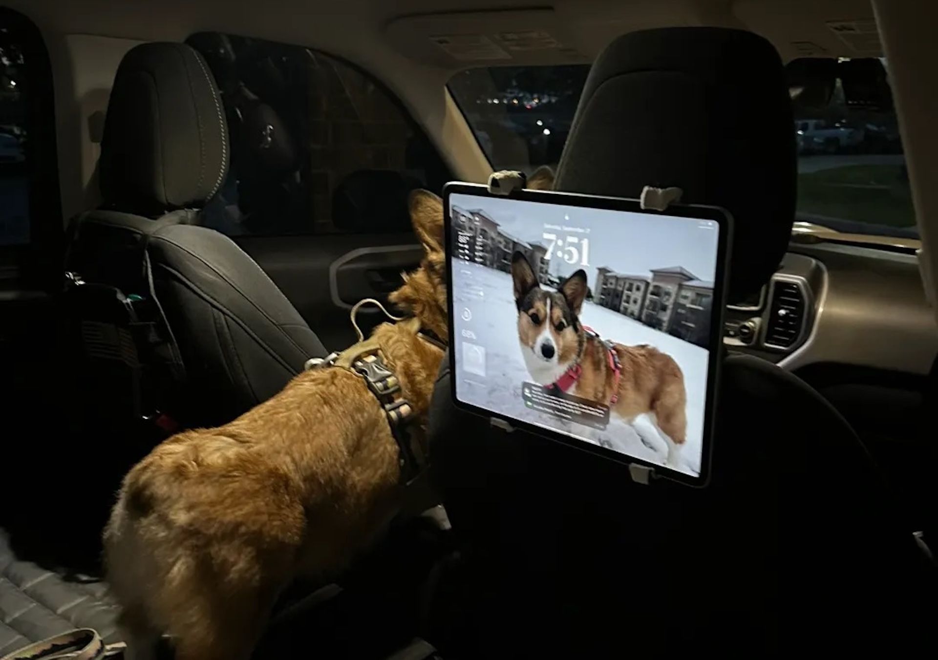 iPad Air 13in Carseat Headrest Mount by BL0NDED 