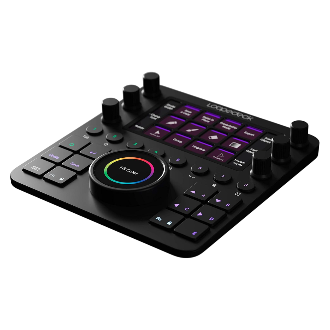 render of loupedeck ct control deck