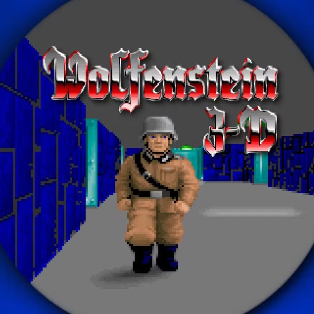 Product image for the game Wolfenstein 3D.