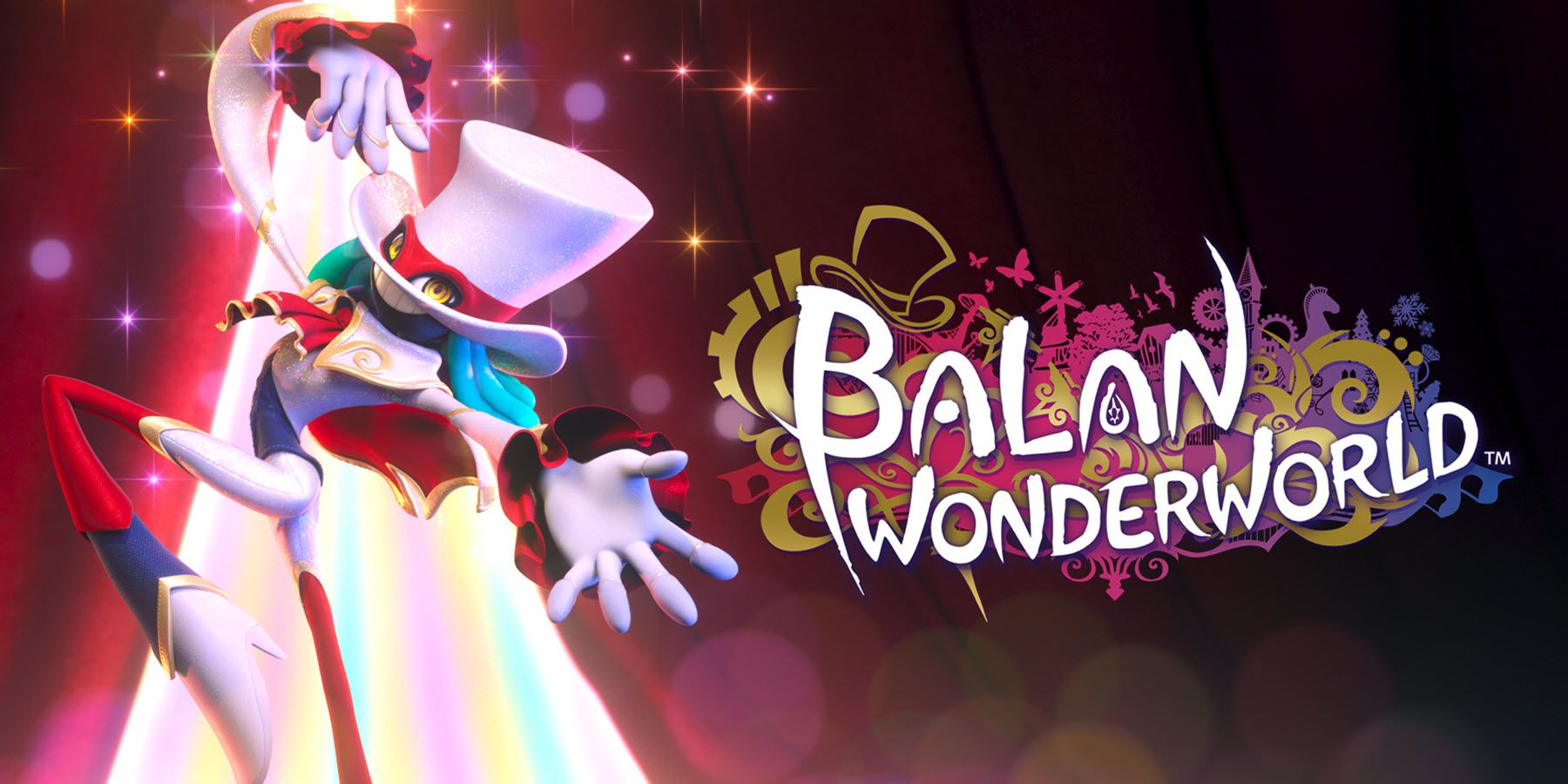 The main title key art of Balan Wonderworld