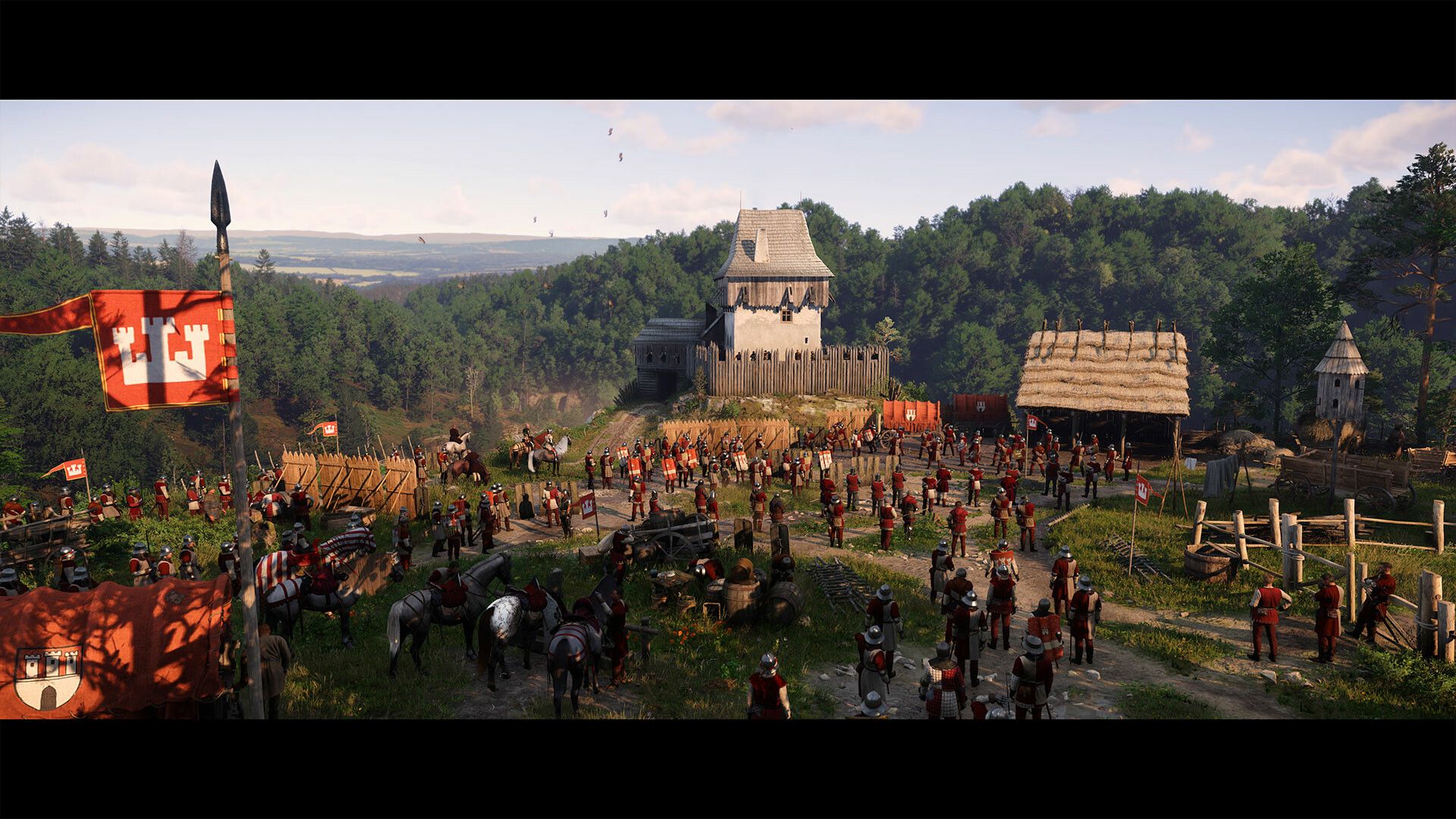 Una batalla medieval en Kingdom Come Deliverance 2