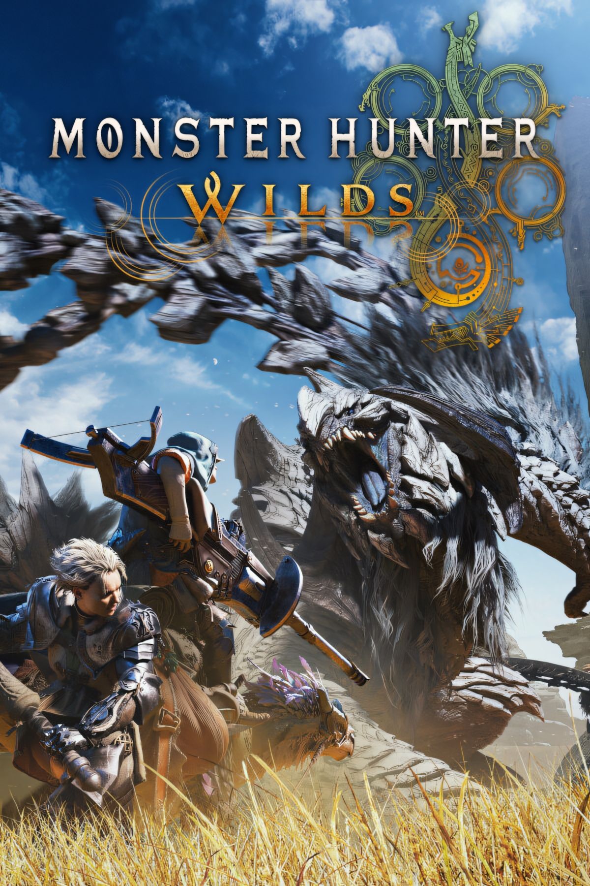 Portada de la página de etiquetas de Monster Hunter Wilds