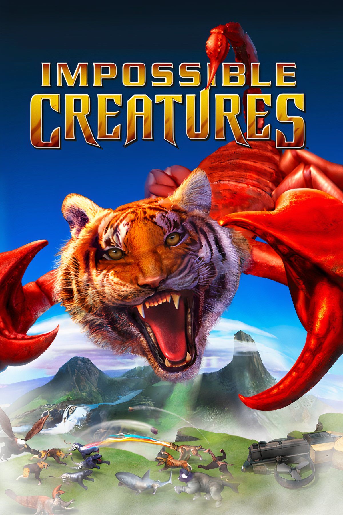 Cảnh chiến đấu trong game Impossible Creatures