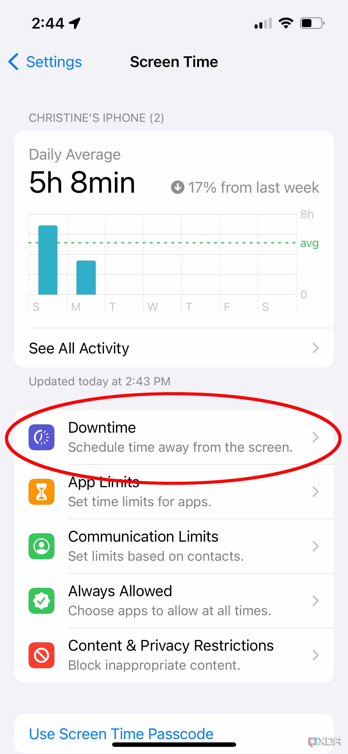 iphone screen time 3