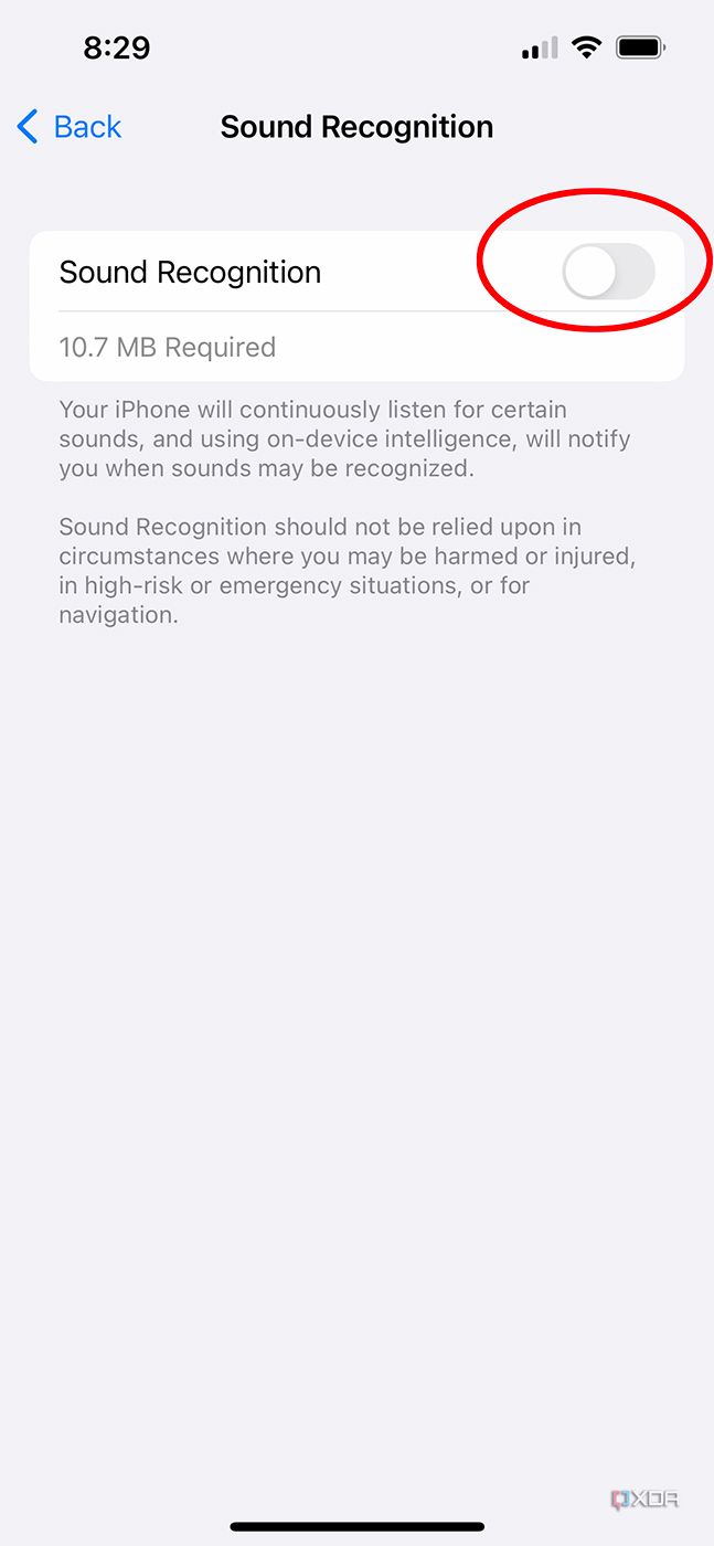 How to use Sound Recognition on iPhone