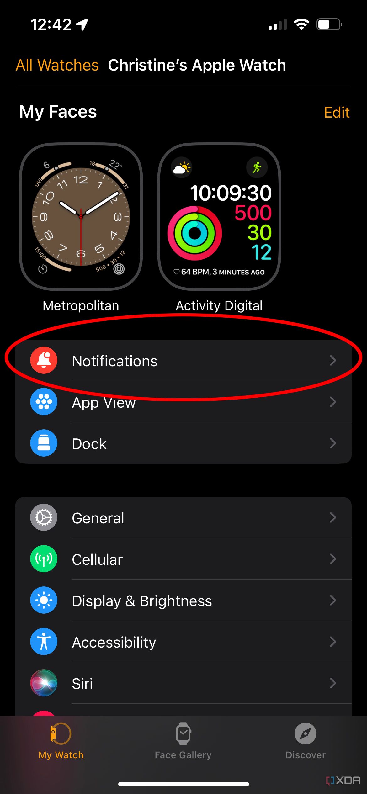 Hide messages 2025 on apple watch