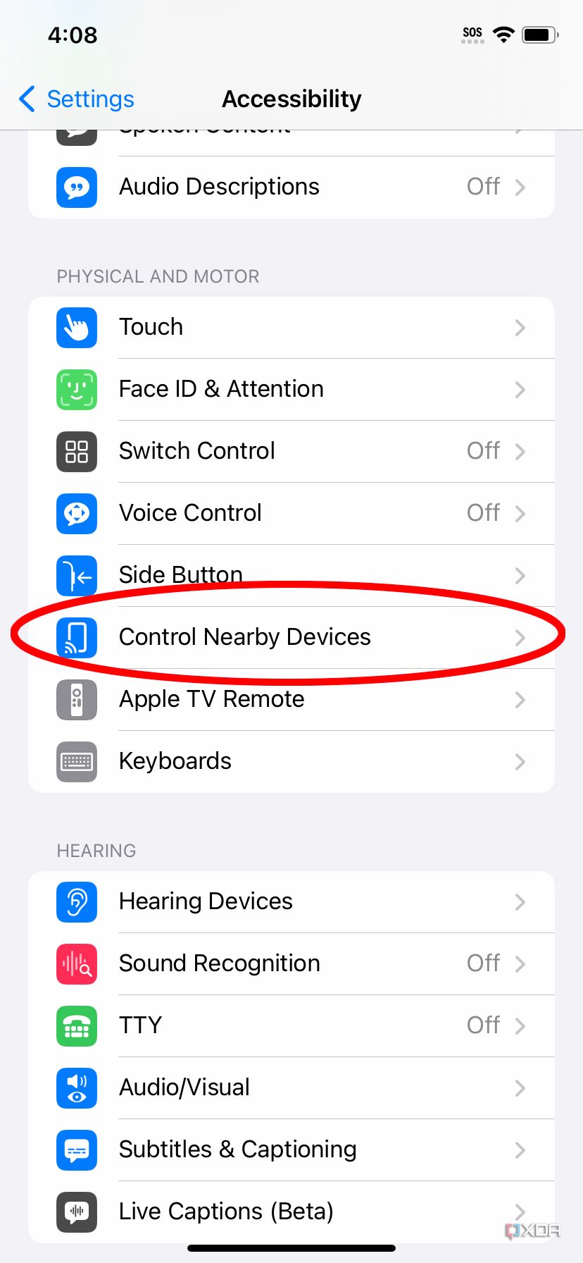 How to control other devices with iPhone