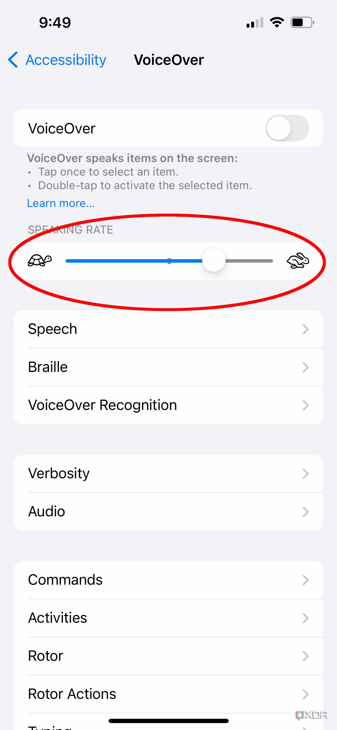 How to use VoiceOver on iPhone