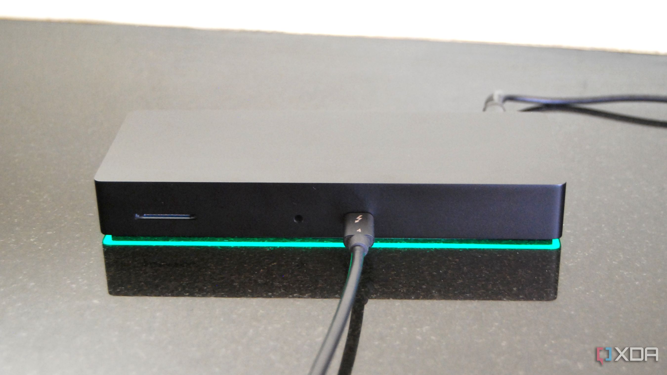 Razer Thunderbolt 4 Dock Chroma review Underglow lighting and strong