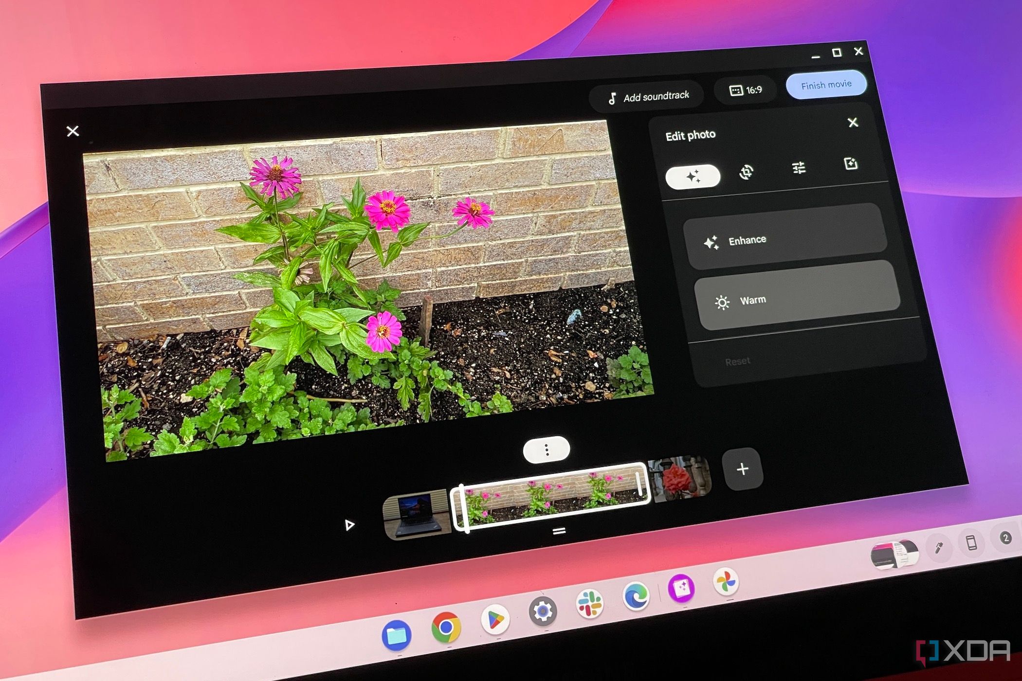 Google Photos video editing tools are now available to all Chromebook users