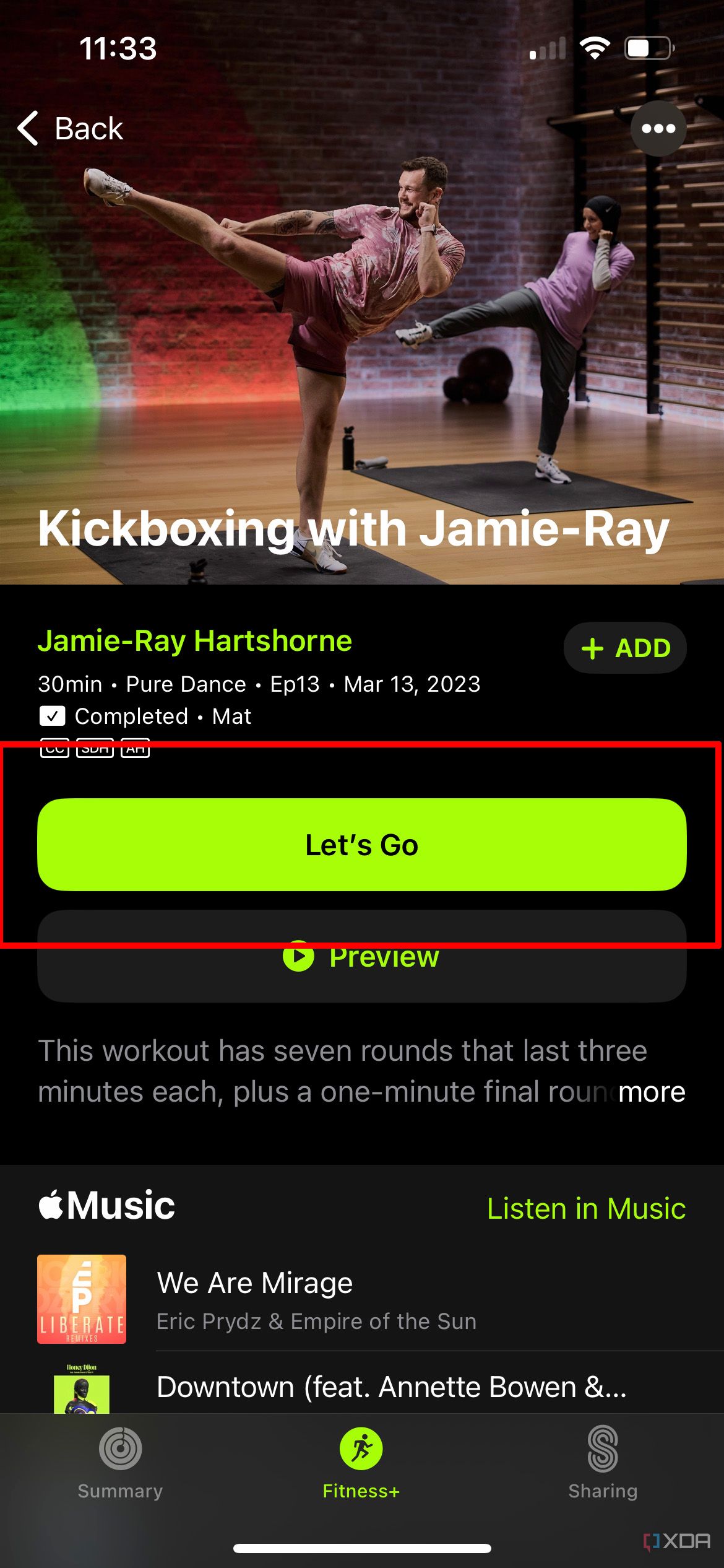 Apple Fitness AirPlay 5