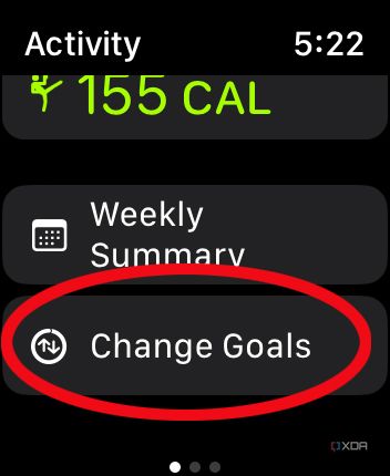 Adjust goals apple watch hot sale