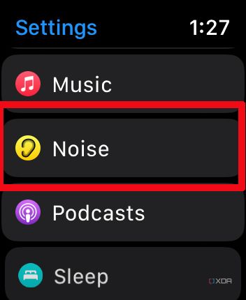 How to Use the Apple Watch Noise App