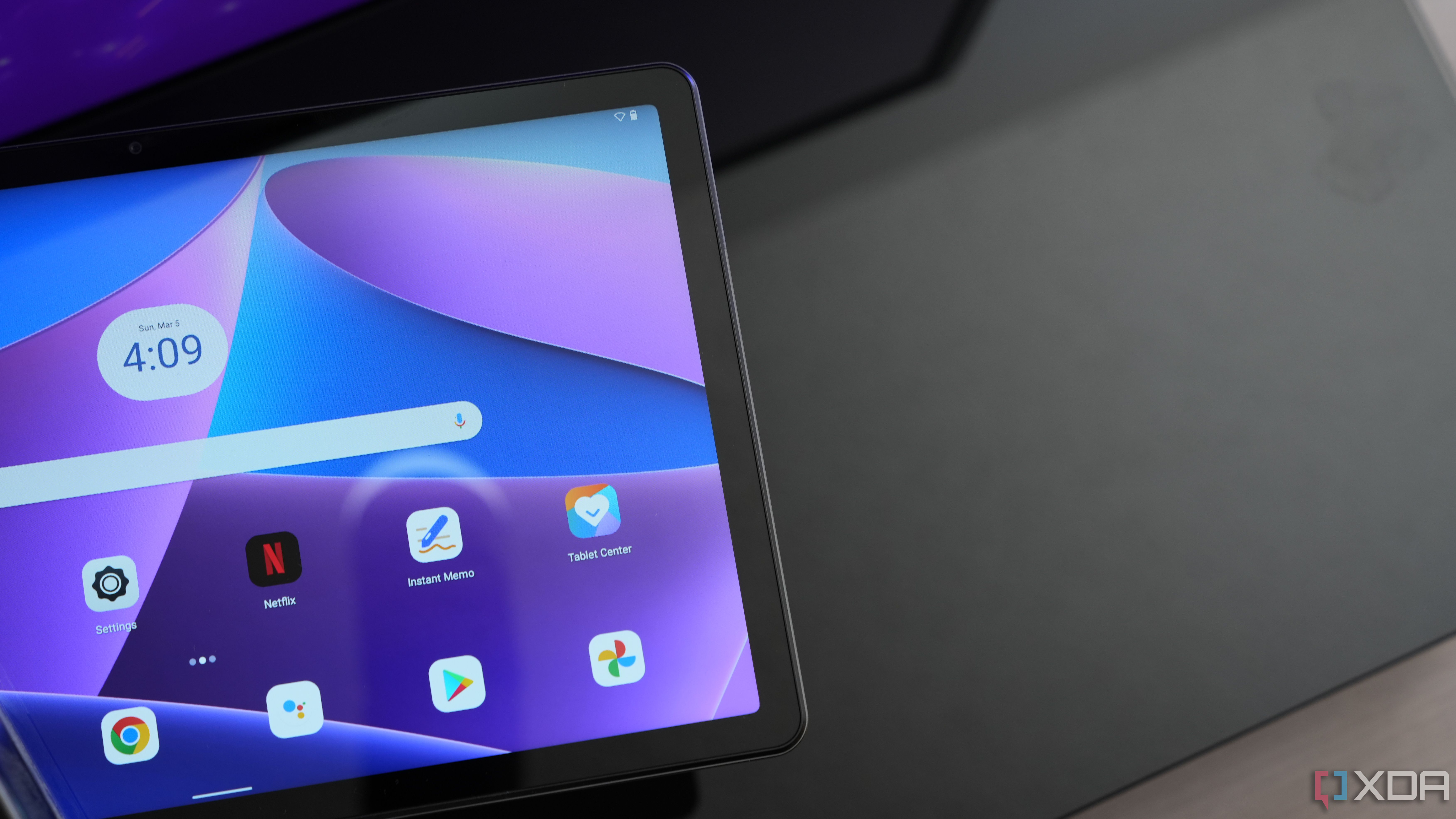 Lenovo Tab M10 Plus 3ra generación Android OS Pantalla de inicio