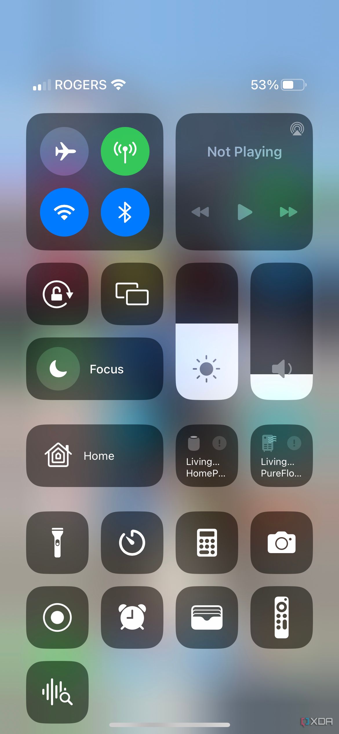 iPhone home screen control center gestures 2