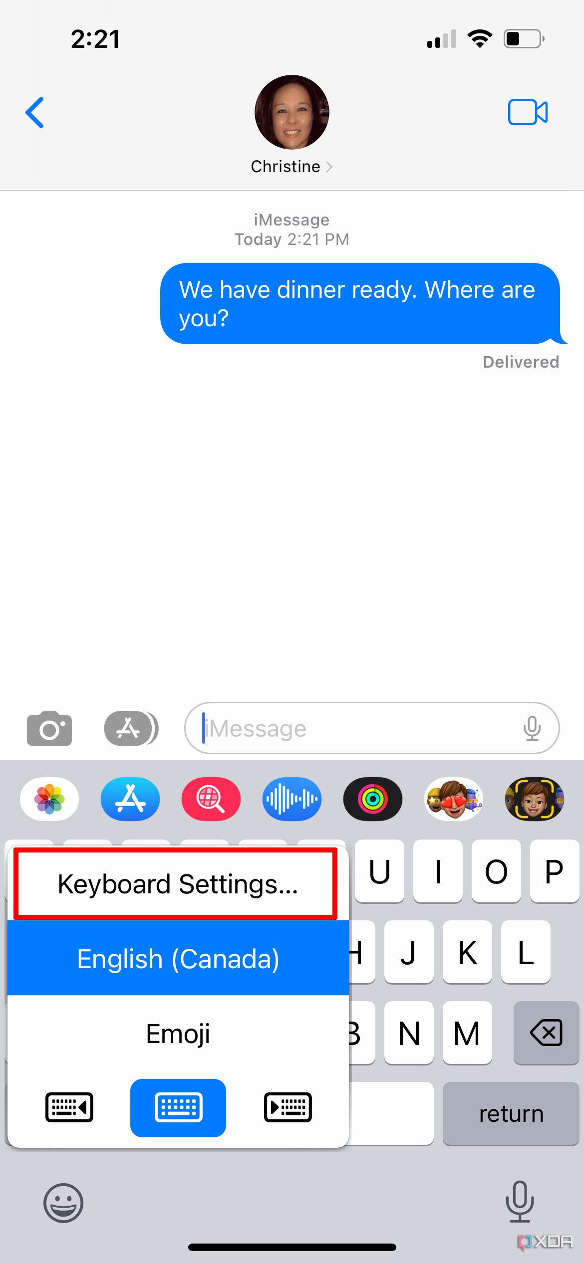 iphone 12 text replacement
