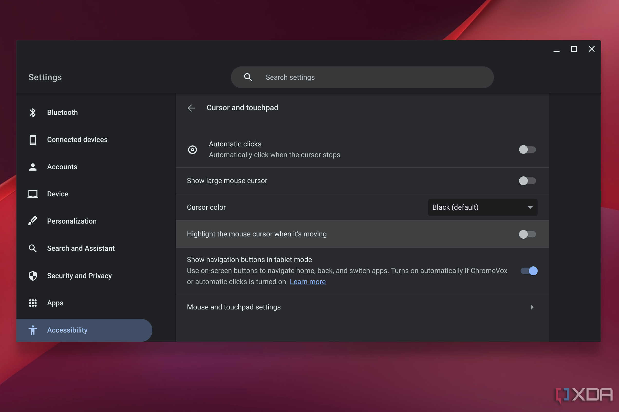 Configuración de Chrome OS