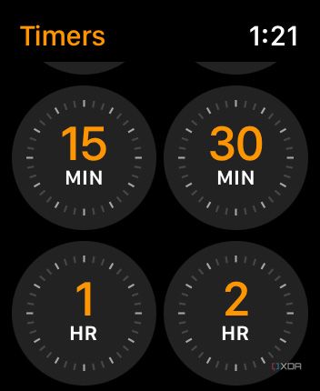 How to set a timer on Apple Watch