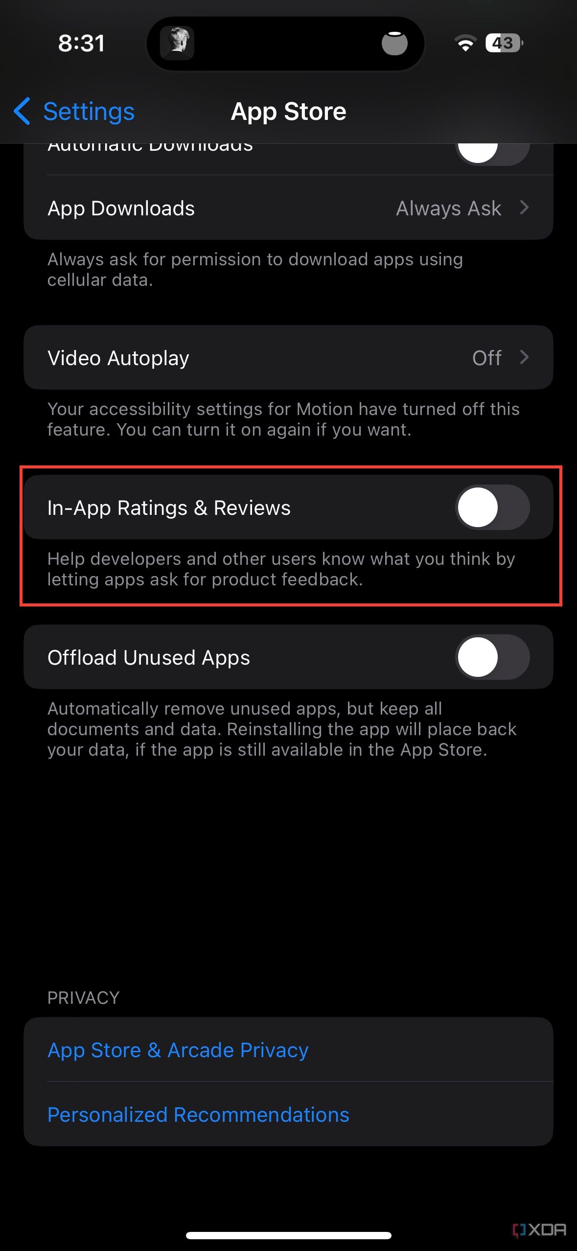 How to stop apps from requesting App Store ratings on iOS and iPadOS