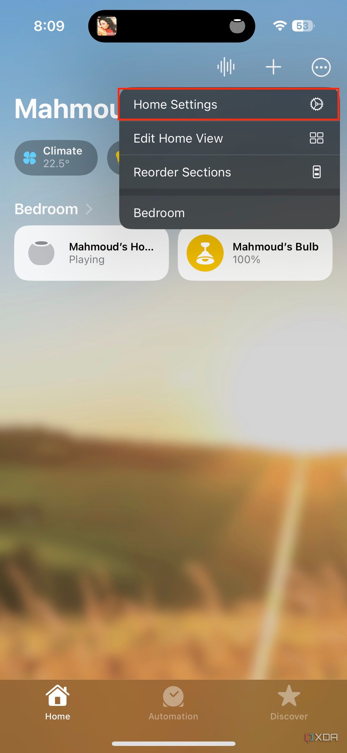 How to enable smoke alarm detection alerts on the HomePod
