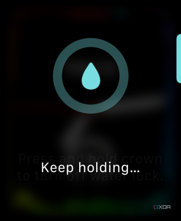 How to turn on discount water lock on apple watch