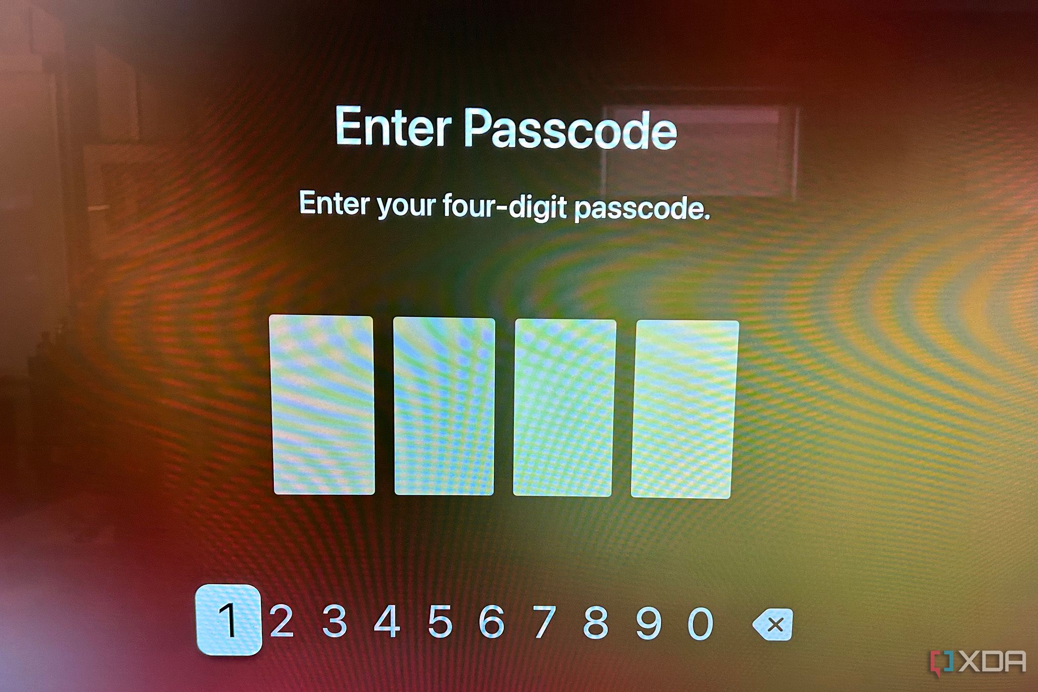 apple tv pin code feature