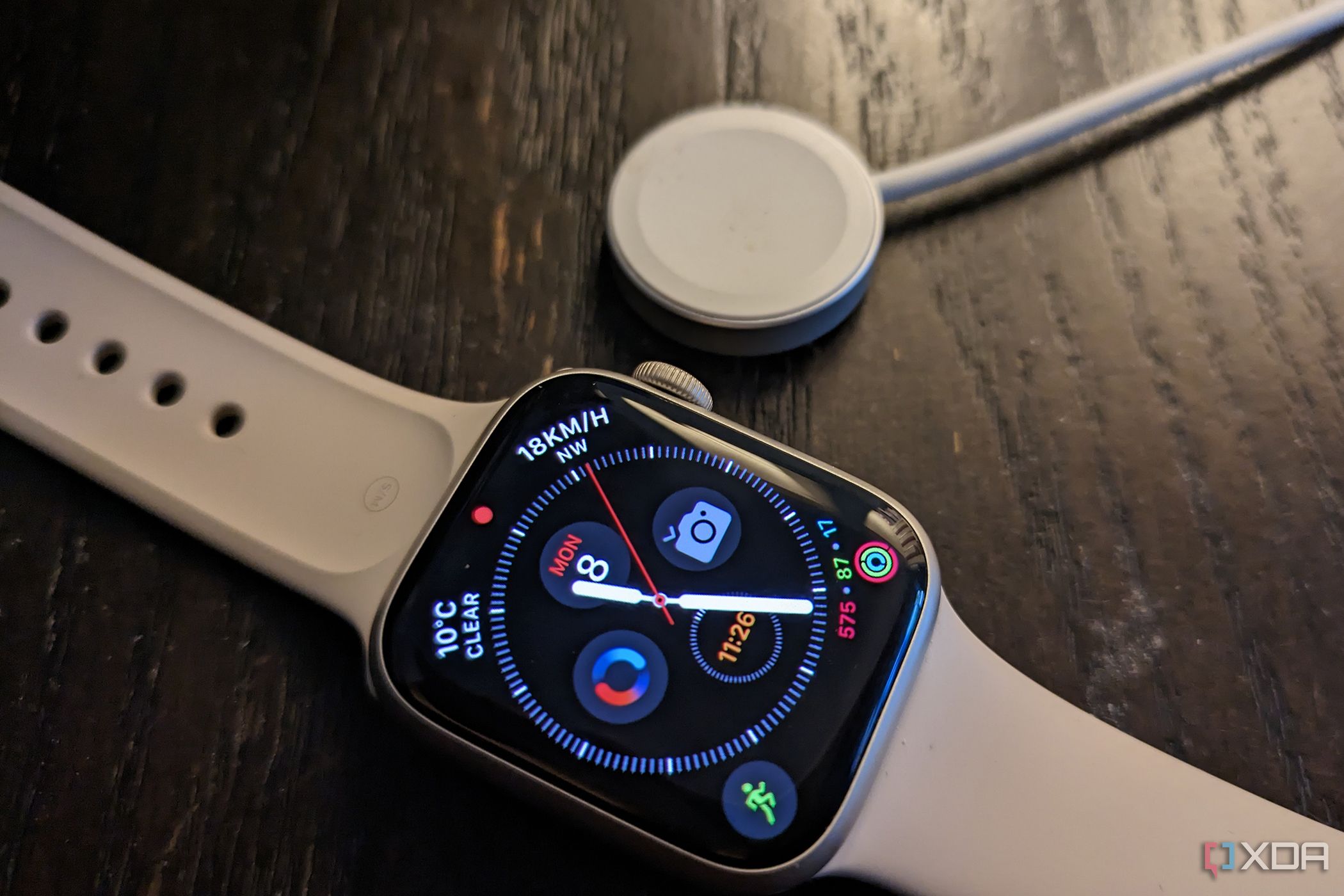 Apple watch with charger