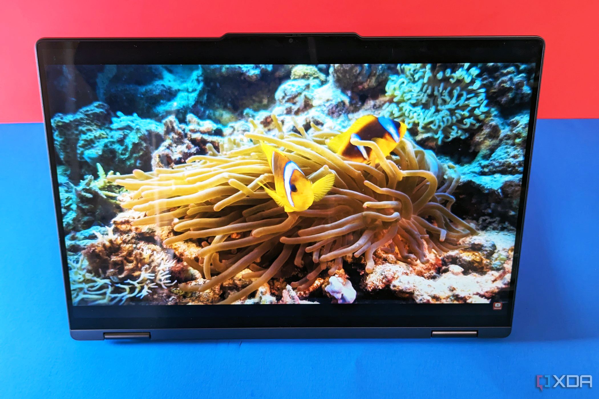 The display on the Lenovo Yoga 7i 16 2023 