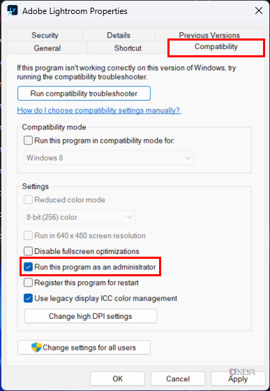 How to Run App as Administrator by Default in Windows 11