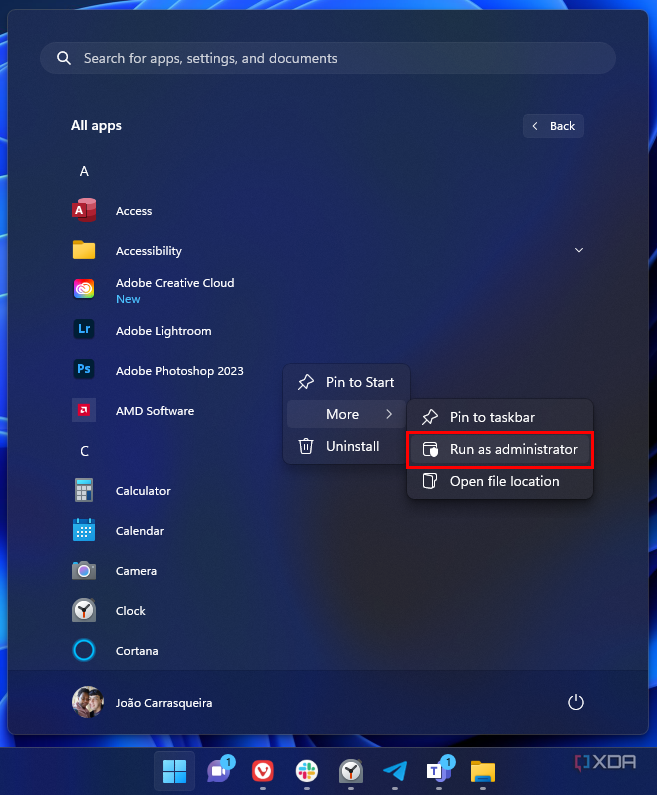How to Run Apps as Different User in Windows 11