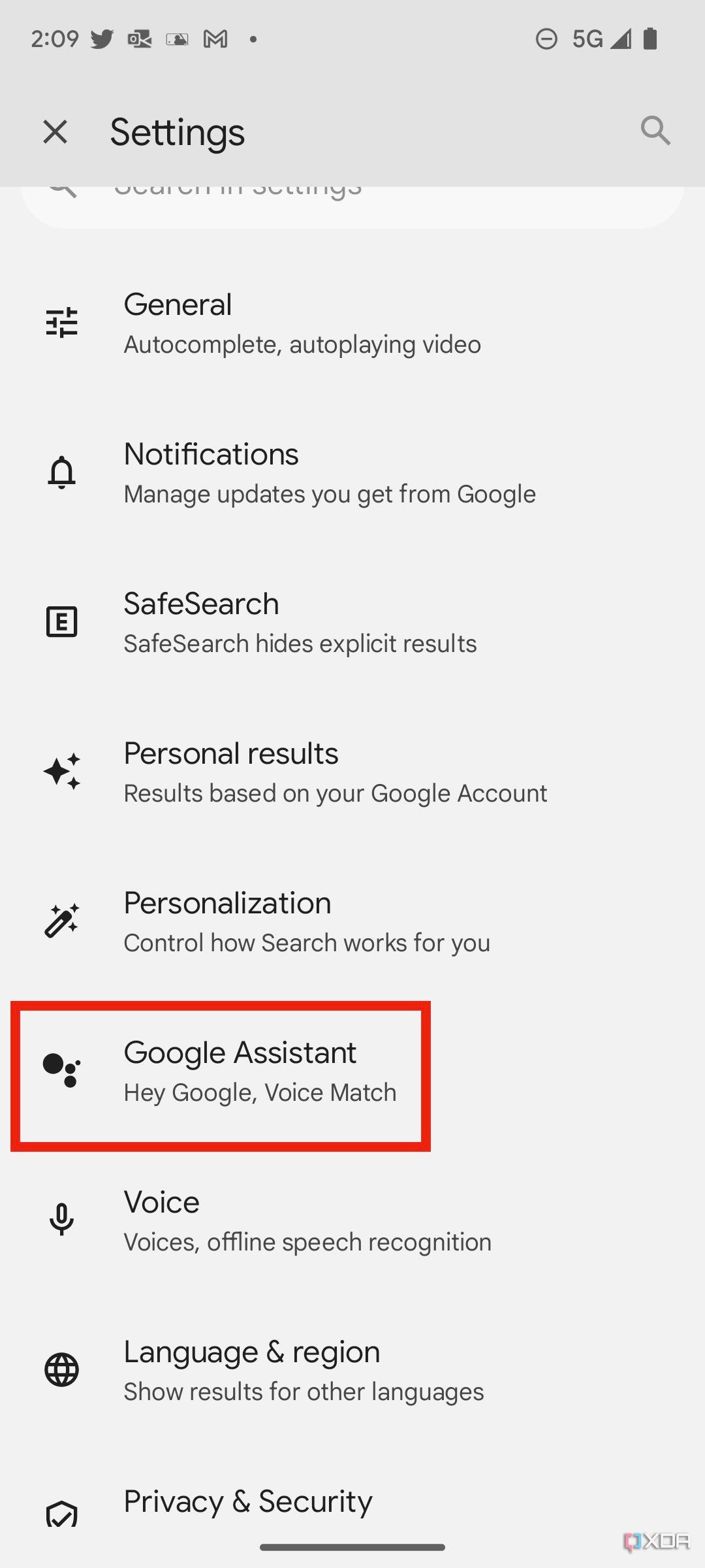 How to open Google Assistant on Android