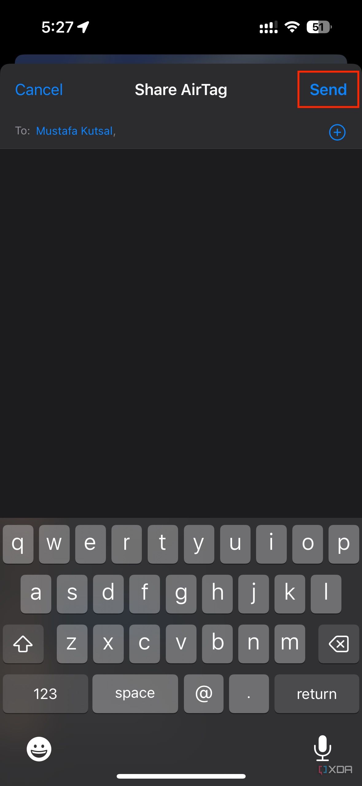 How to share an AirTag with other people on iOS and iPadOS 18