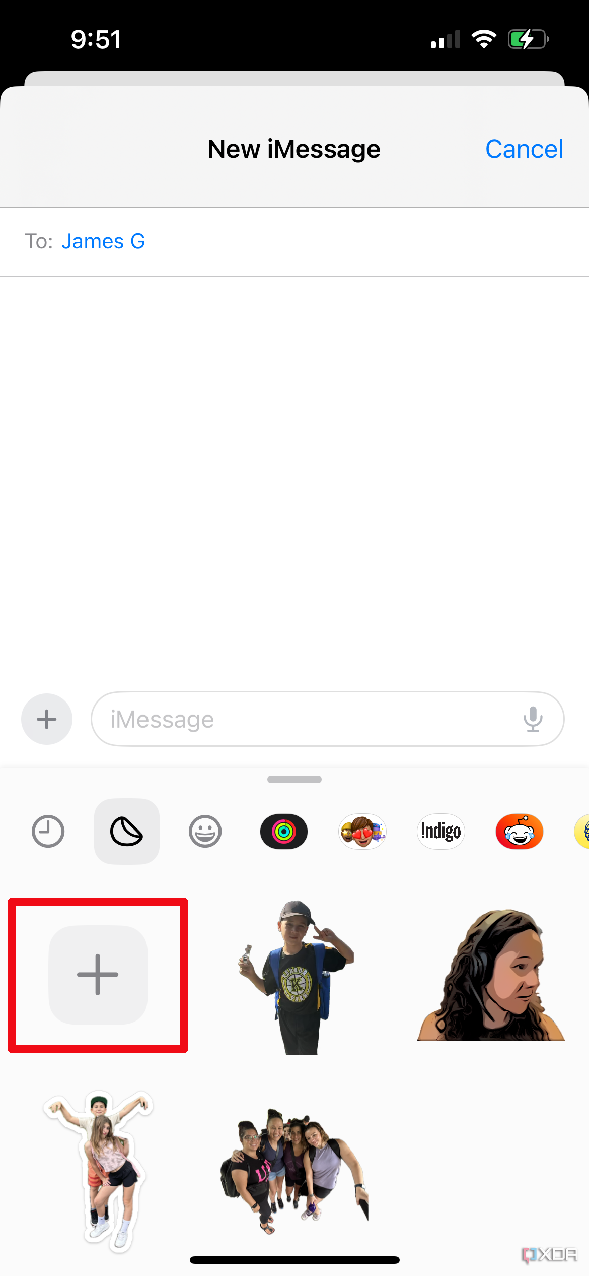 comment mettre un stickers sur une photo iphone